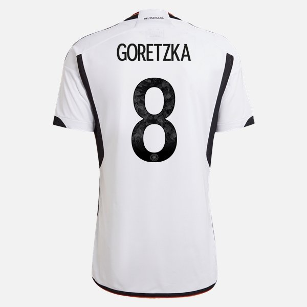Camisola Alemanha Goretzka 8 1º Equipamento 2022
