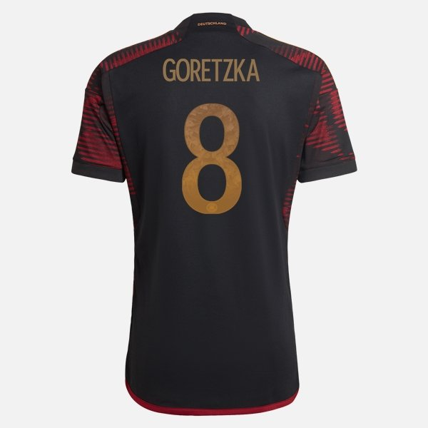 Camisola Alemanha Goretzka 8 2º Equipamento 2022