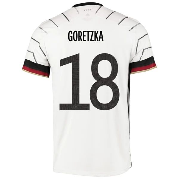 Camisola Alemanha Leon Goretzka 18 1º Equipamento 2021