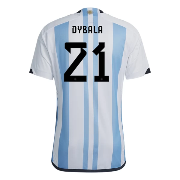 Camisola Argentina Paulo Dybala 21 1º Equipamento 2022