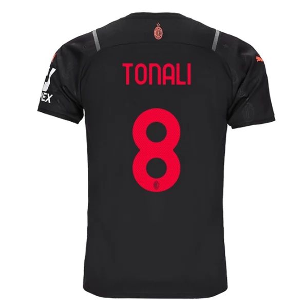 Camisola AC Milan Tonali 8 3º Equipamento 2021 2022