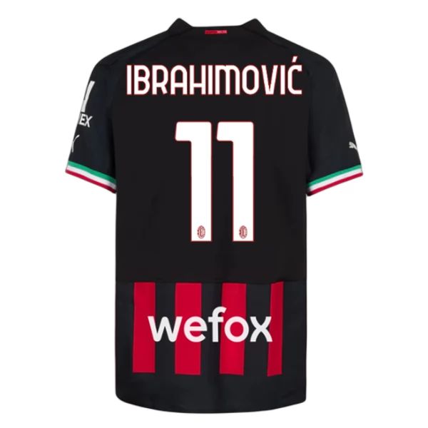 Camisola AC Milan 2022-23 Zlatan Ibrahimović 11 1º Equipamento