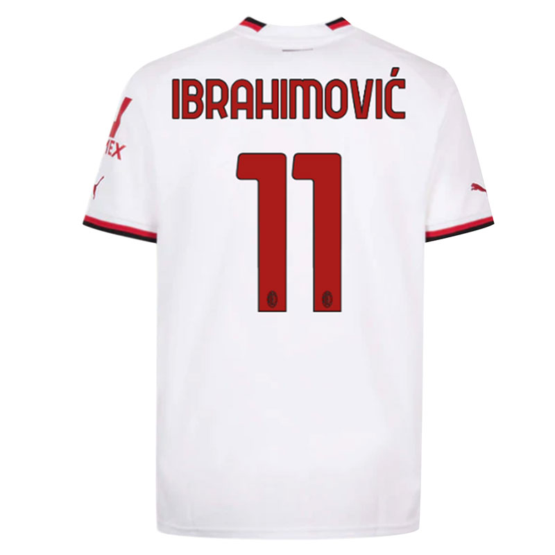 Camisola AC Milan 2022-23 Zlatan Ibrahimović 11 2º Equipamento