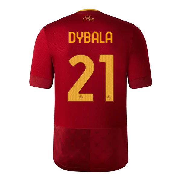 Camisola AS Roma 2022-23 Paulo Dybala 21 1º Equipamento