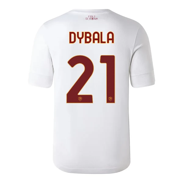 Camisola AS Roma 2022-23 Paulo Dybala 21 2º Equipamento