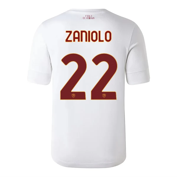 Camisola AS Roma 2022-23 Zaniolo 22 2º Equipamento
