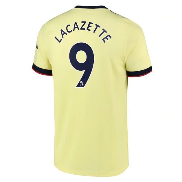 Camisola Arsenal Alexandre Lacazette 9 2º Equipamento 2021 2022