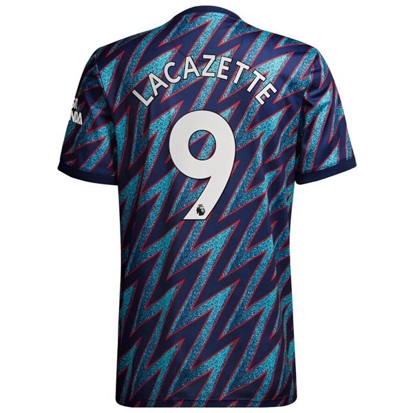 Camisola Arsenal Alexandre Lacazette 9 3º Equipamento 2021 2022