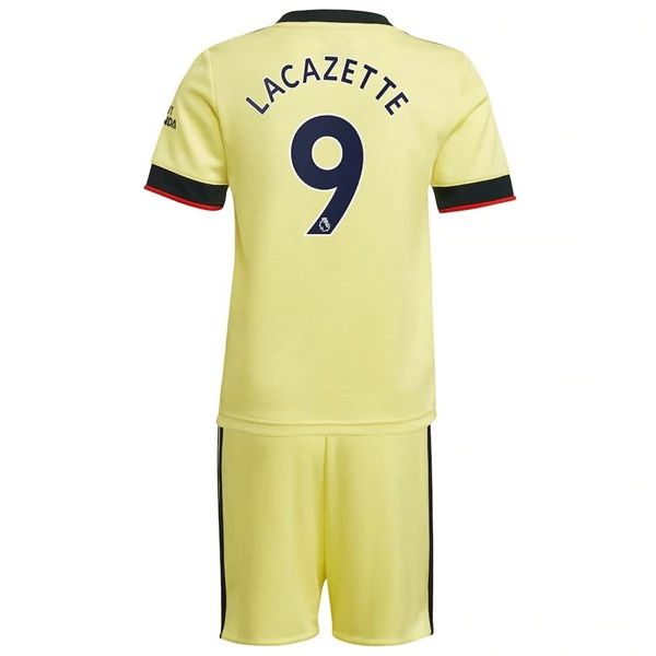 Camisola Arsenal Alexandre Lacazette 9 Criança 2º Equipamento 2021-22
