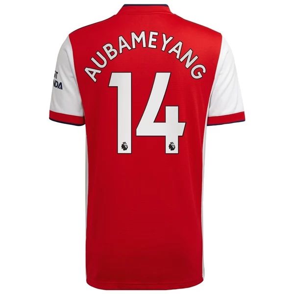 Camisola Arsenal Aubameyang 14 1º Equipamento 2021 2022