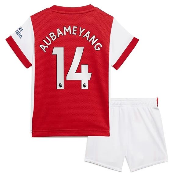 Camisola Arsenal Aubameyang 14 Criança 1º Equipamento 2021-22