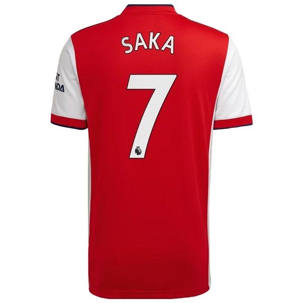 Camisola Arsenal Bukayo Saka 7 1º Equipamento 2021 2022