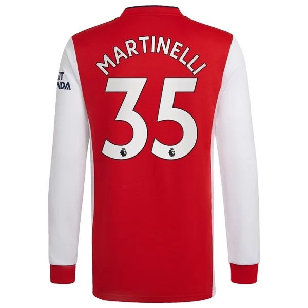 Camisola Arsenal Martinelli 35 1º Equipamento 2021 2022 – Manga Comprida