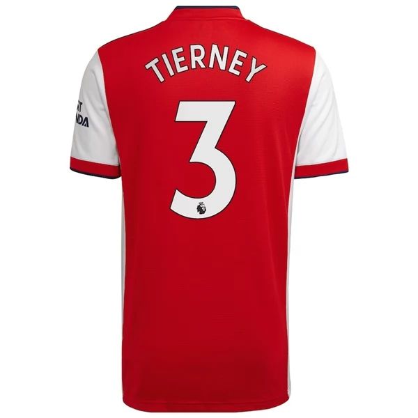 Camisola Arsenal Tierney 3 1º Equipamento 2021 2022