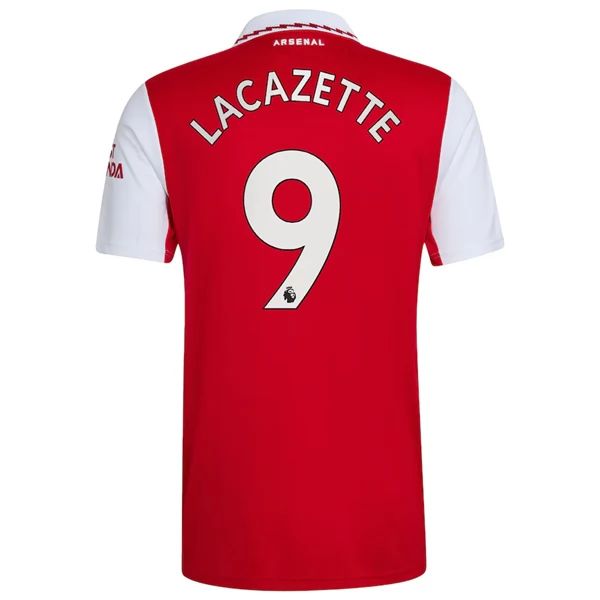 Camisola Arsenal Alexandre Lacazette 9 1º Equipamento 2022-23