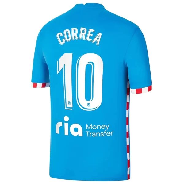 Camisola Atlético Madrid Correa 10 3º Equipamento 2021 2022