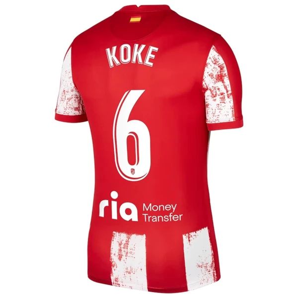 Camisola Atlético Madrid Koke 6 1º Equipamento 2021 2022