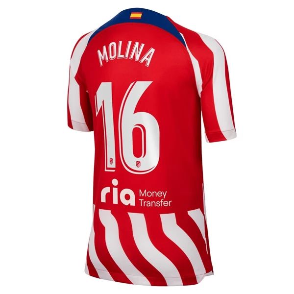 Camisola Atlético Madrid Joao Molina 16 1º Equipamento 2022-23