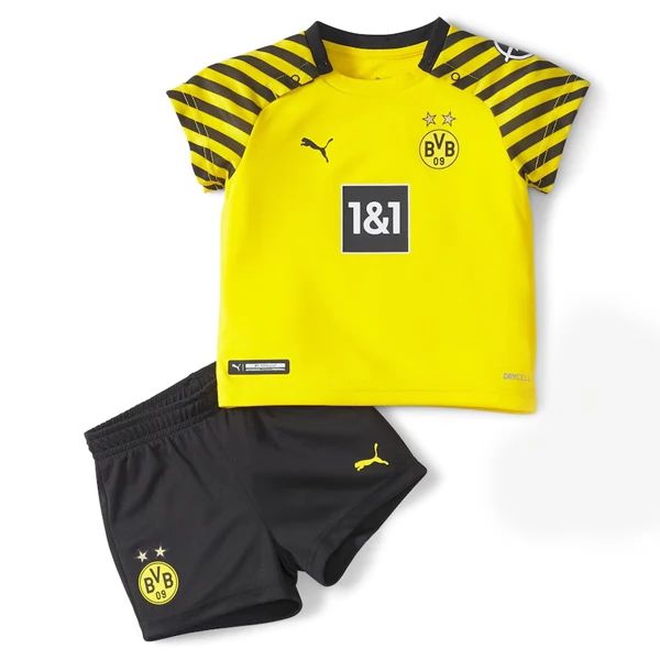 Camisola BVB Borussia Dortmund Criança 1º Equipamento 2021-22