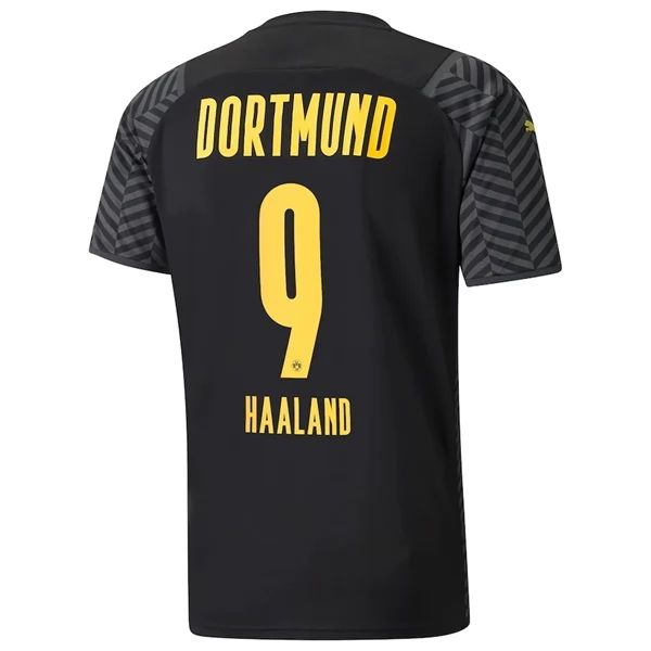 Camisola BVB Borussia Dortmund Erling Haaland 9 2º Equipamento 2021 2022