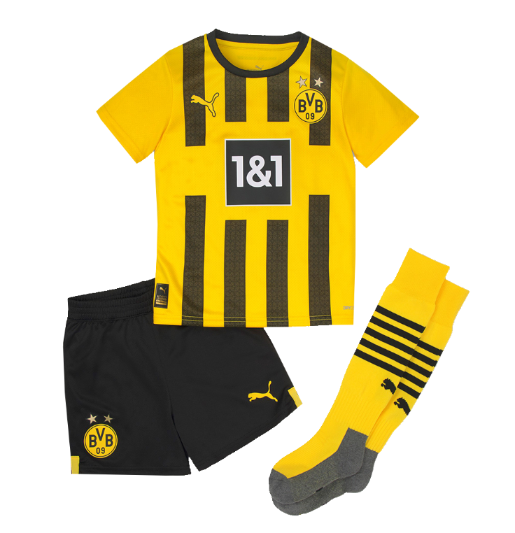 Camisola BVB Borussia Dortmund Criança 1º Equipamento 2022 2023