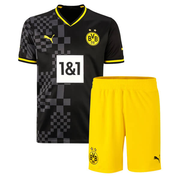 Camisola BVB Borussia Dortmund Criança 2º Equipamento 2022 2023