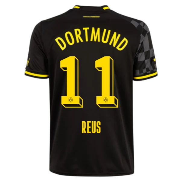 Camisola BVB Borussia Dortmund Marco Reus 11 2º Equipamento 2022 2023