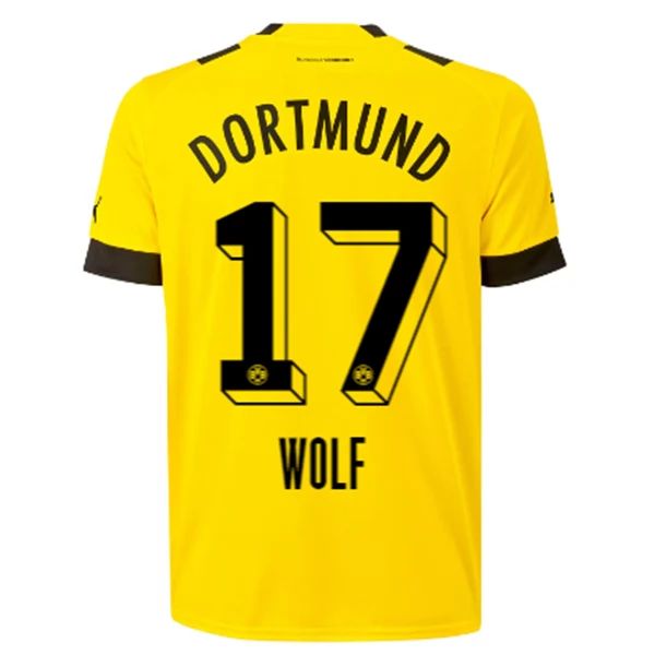 Camisola BVB Borussia Dortmund Wolf 17 1º Equipamento 2022-23