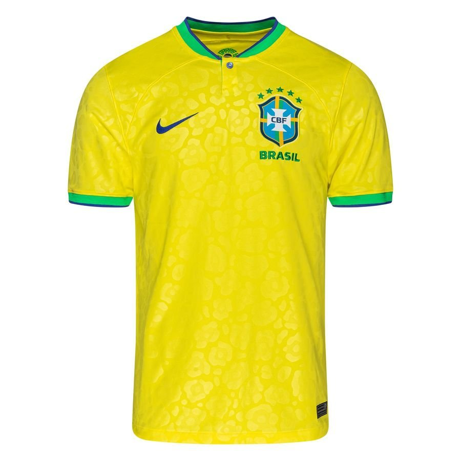 Camisola Brasil 1º Equipamento Mundial 2022