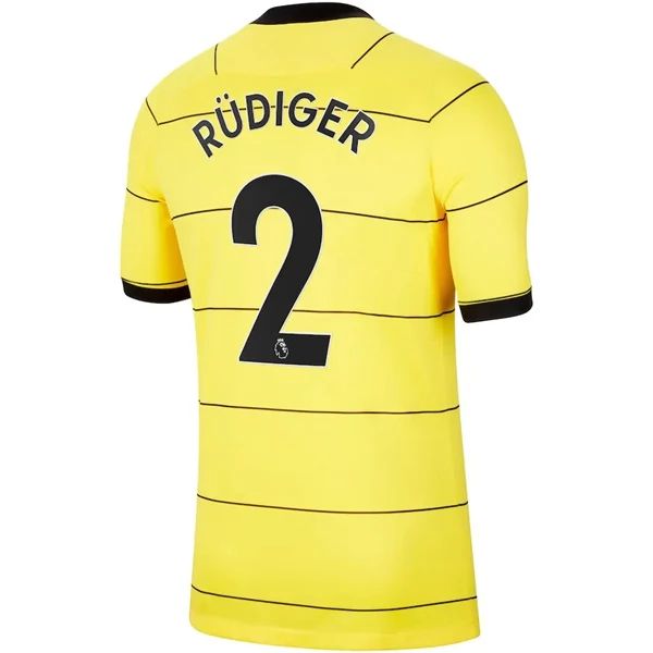 Camisola Chelsea Antonio Rüdiger 2 2º Equipamento 2021 2022