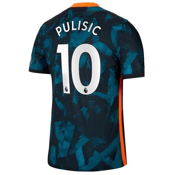 Camisola Chelsea Christian Pulisic 10 3º Equipamento 2021 2022
