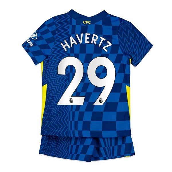 Camisola Chelsea Kai Havertz 29 Criança 1º Equipamento 2021-22
