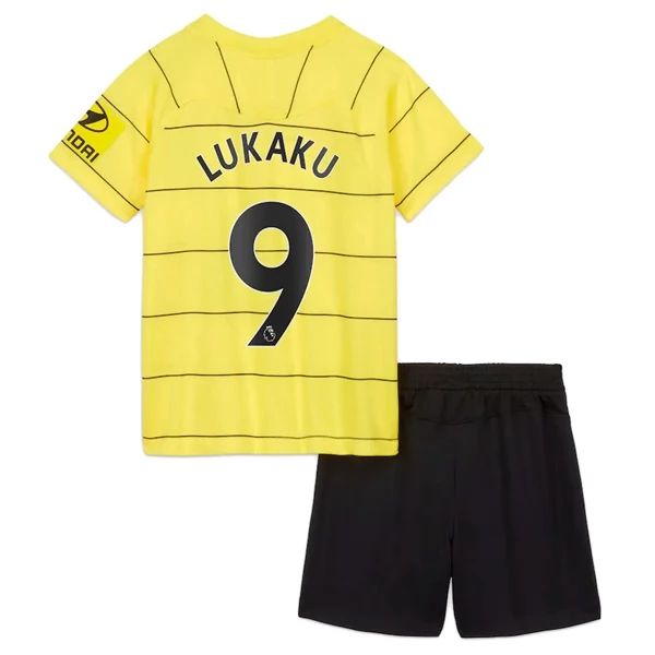 Camisola Chelsea Romelu Lukaku 9 Criança 2º Equipamento 2021-22