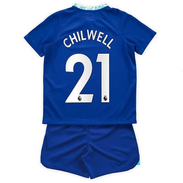 Camisola Chelsea Chilwell 21 Criança 1º Equipamento 2022-23