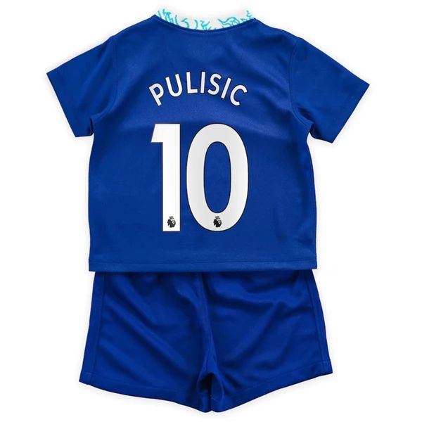 Camisola Chelsea Christian Pulisic 10 Criança 1º Equipamento 2022-23