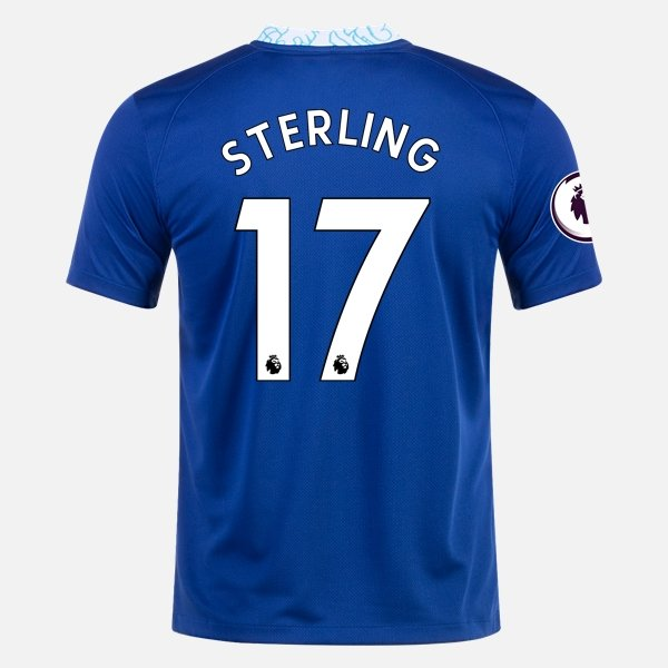 Camisola Chelsea 2022-23 Raheem Sterling 17 1º Equipamento