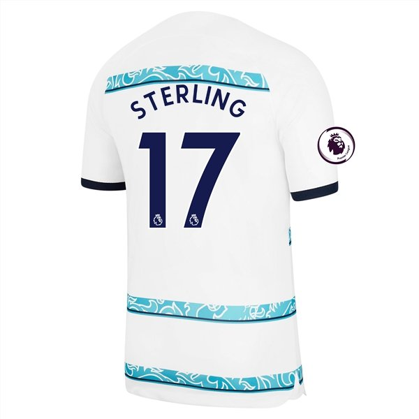 Camisola Chelsea 2022-23 Raheem Sterling 17 2º Equipamento