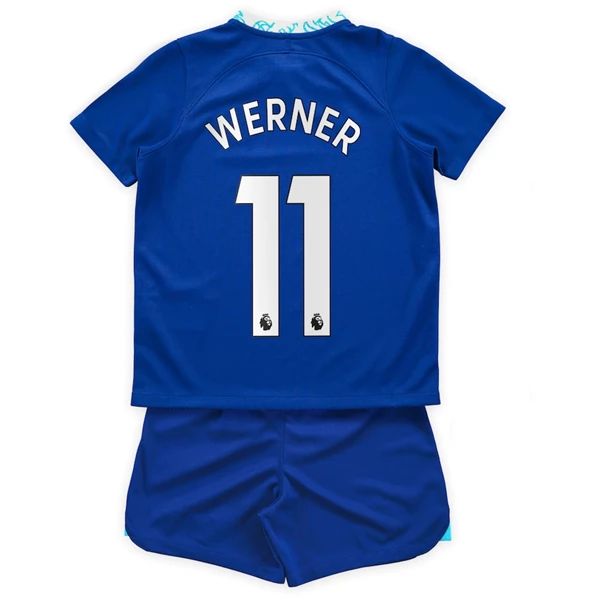 Camisola Chelsea Werner 11 Criança 1º Equipamento 2022-23