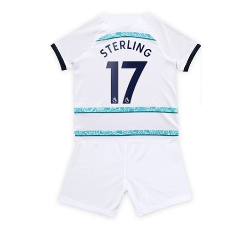 Camisola Chelsea Raheem Sterling 17 Criança 2º Equipamento 2022-23