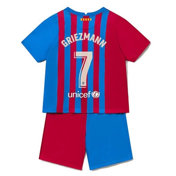 Camisola FC Barcelona Antoine Griezmann 7 Criança 1º Equipamento 2021-22