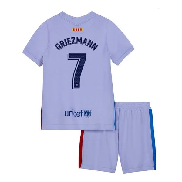 Camisola FC Barcelona Antoine Griezmann 7 Criança 2º Equipamento 2021-22
