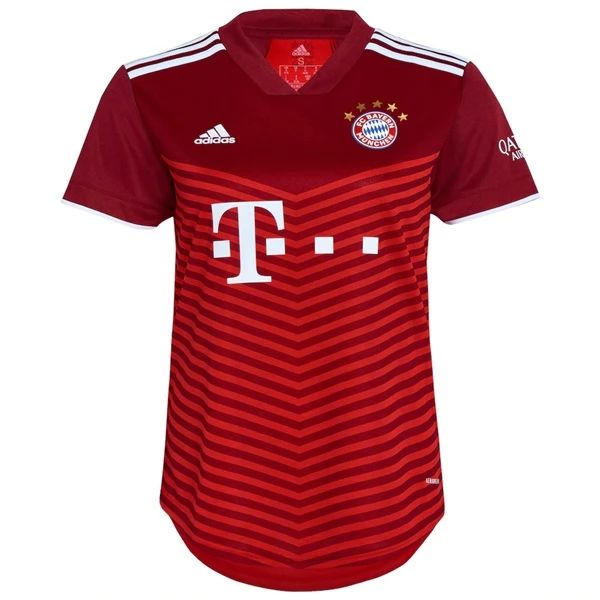 Camisola FC Bayern München Mulher 1º Equipamento 2021-22