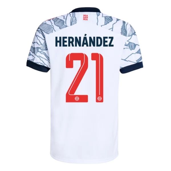 Camisola FC Bayern München Hernandez 21 3º Equipamento 2021 2022