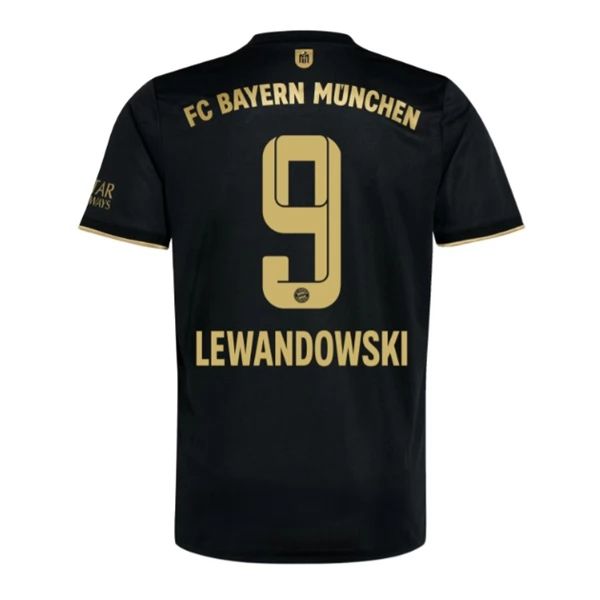 Camisola FC Bayern München Robert Lewandowski 9 2º Equipamento 2021 2022