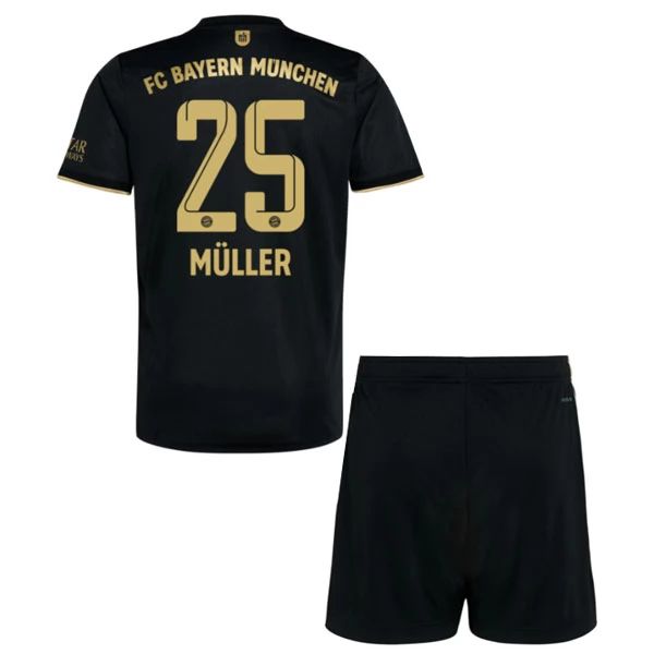 Camisola FC Bayern München Thomas Müller 25 Criança 2º Equipamento 2021-22