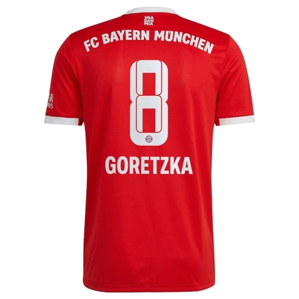 Camisola FC Bayern München Leon Goretzka 8 1º Equipamento 2022-23