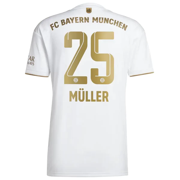 Camisola FC Bayern München Thomas Müller 25 2º Equipamento 2022 2023