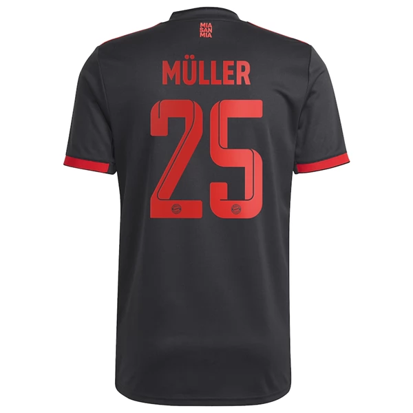 Camisola FC Bayern München Thomas Müller 25 3º Equipamento 2022 2023