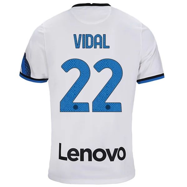 Camisola Inter Milan Arturo Vidal 22 2º Equipamento 2021 2022