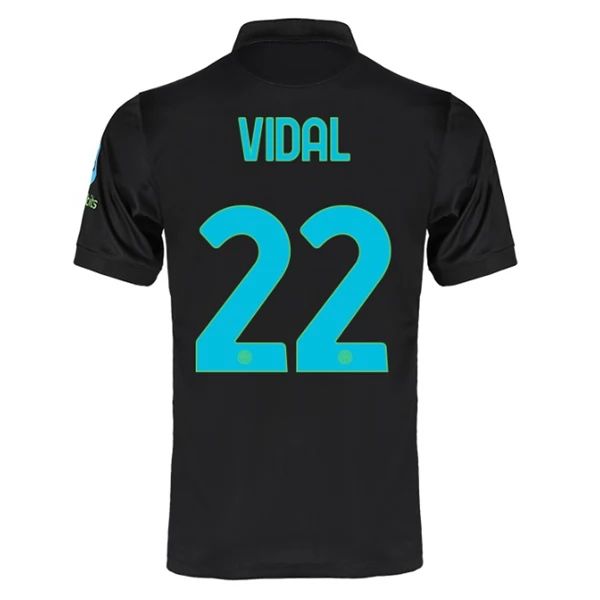 Camisola Inter Milan Arturo Vidal 22 3º Equipamento 2021 2022